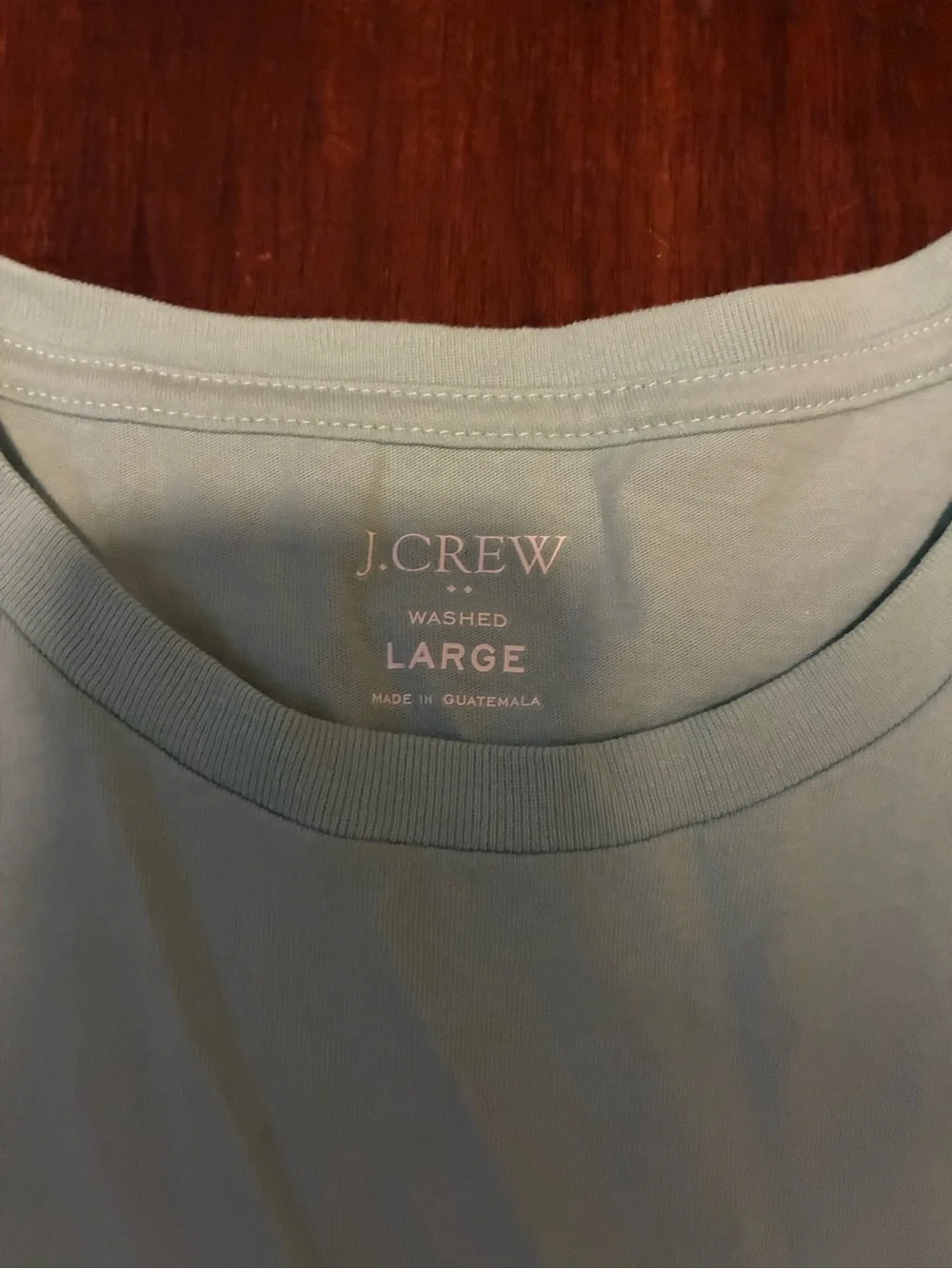 J. Crew Light Mint Green Short Sleeve Crew Neck Tee